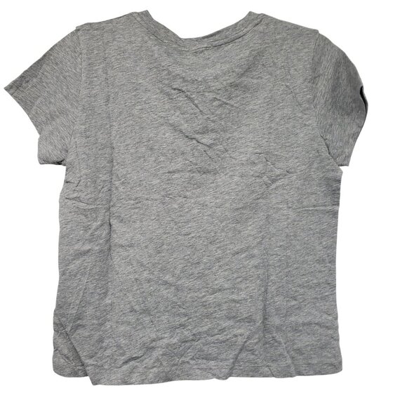 NWT Nation Los Angeles Goldie Crew Neck Top Gray Peru Pima Cotton Organic - Picture 3 of 9